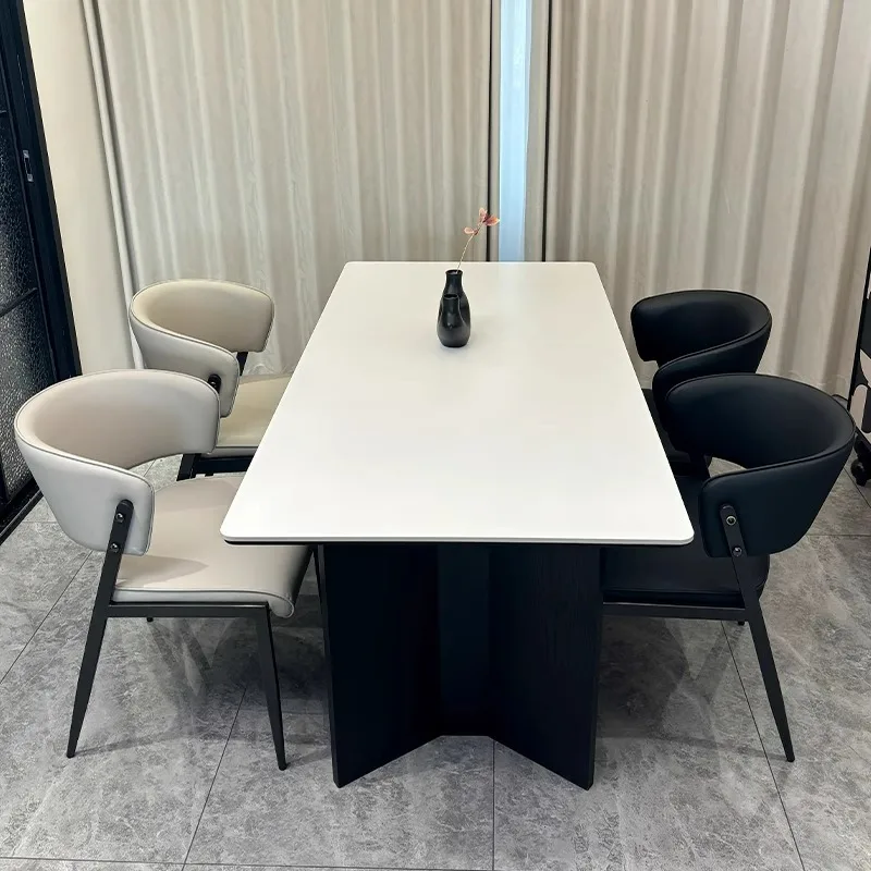 

European and American living room kitchen hotel restaurant suspension chair backrest dining chair