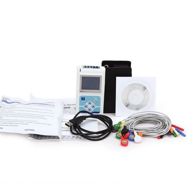 AELAB 24 Hours ECG Holter  3 Channel Holter ECG Device For Sale