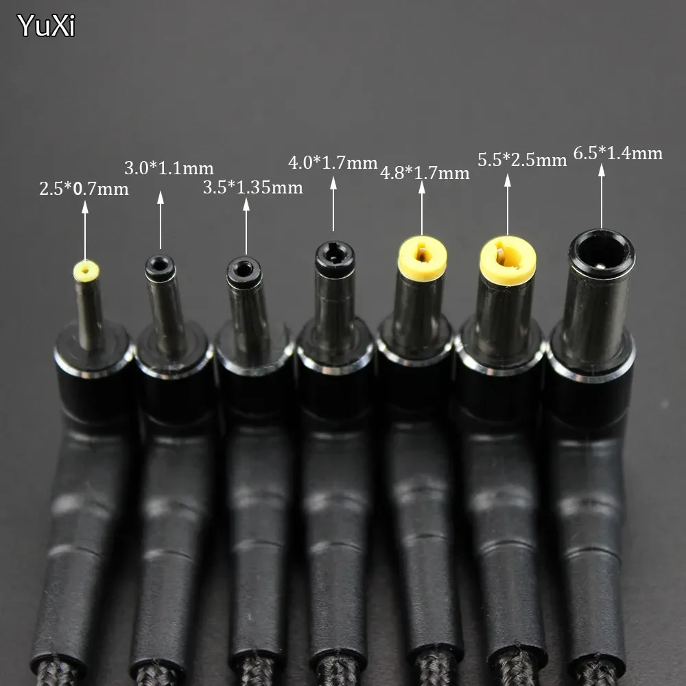 

100W Fast Charging Cable USB Type C Female to 2.5x0.7 3.5x1.35 4.0x1.7 4.8x1.7 mm Male Plug Converter Adapter for Asus Lenovo