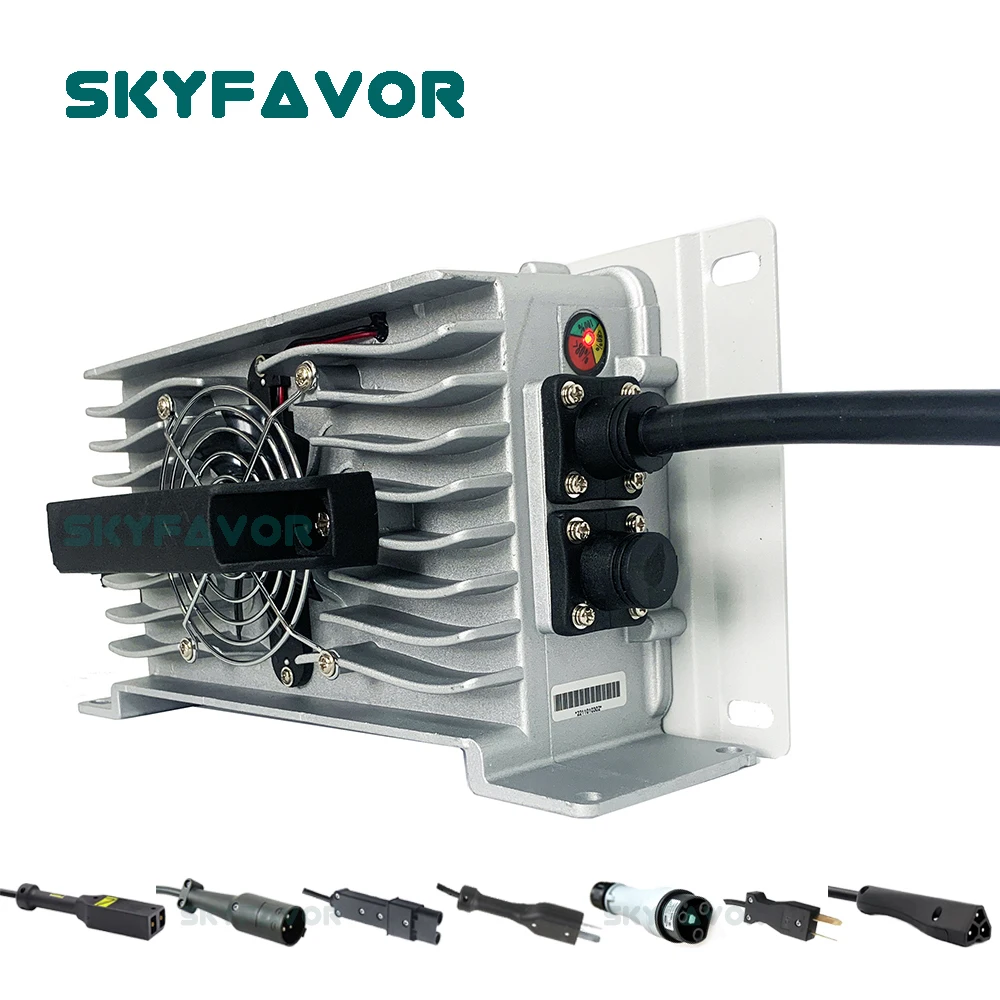 Chargeur de chariot de golf intelligent et rapide, étanche, 36V, 20a, charge rapide et automatique, chargeur de batterie étanche pour chariot de golf 36V