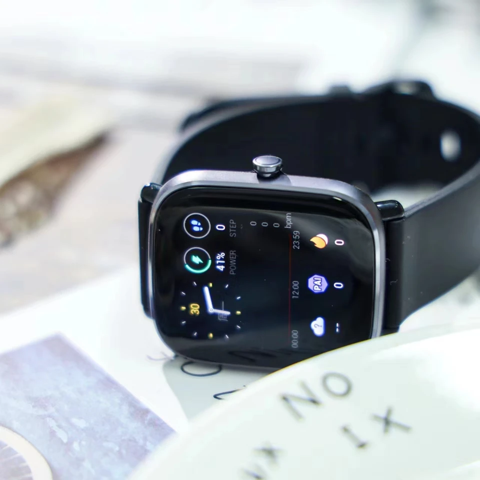 Amazfit GTS 2 mini　ブラック　スマートウォッチ Amazfit GTS 2 Mini Smart Watch: Android & iOS - Built-in GPS