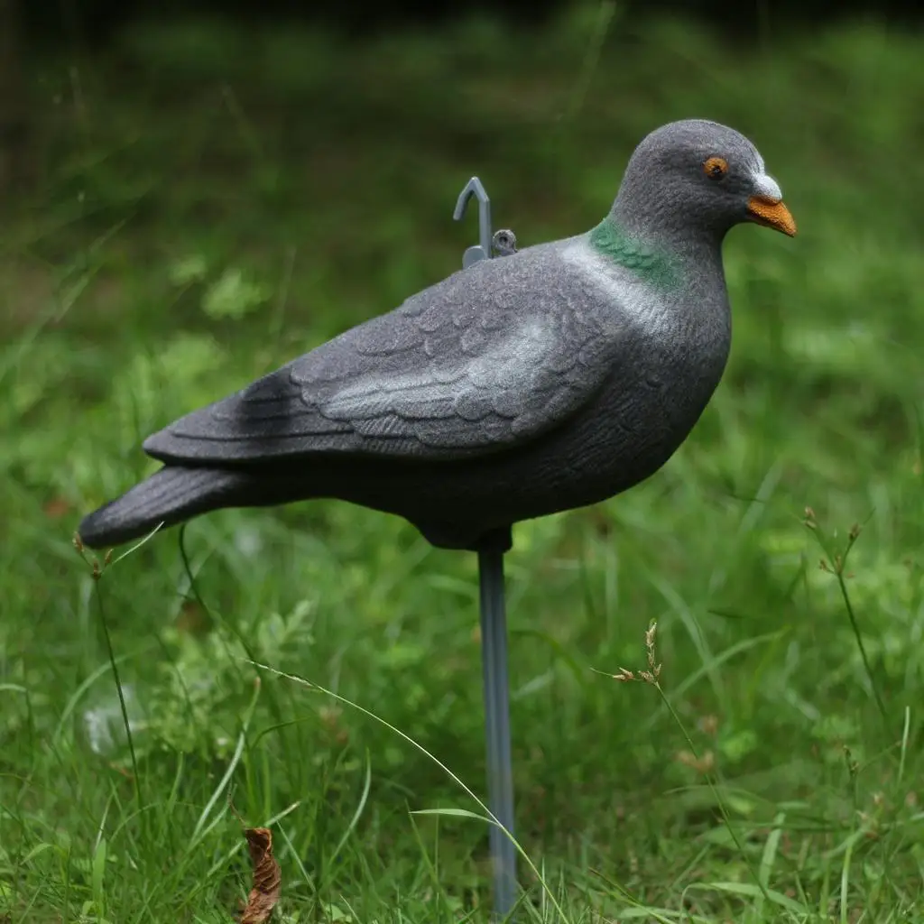 Wabik na gołębie Przynęta myśliwska Pułapka do strzelania Zwalczanie szkodników Ogrodowy strach na wróble 30 cm do dekoracji ogrodu domowego