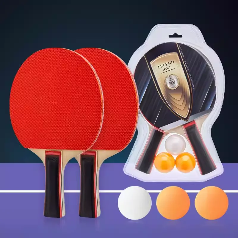 

Профессиональная ракетка для настольного тенниса для начинающих, взрослых и детей, учащихся начальной школы, двойная или прямая, горизонтальная.