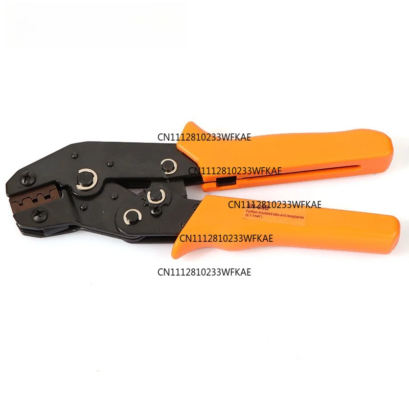 Manual insulated terminal crimp SN-28B ratchet spring terminal