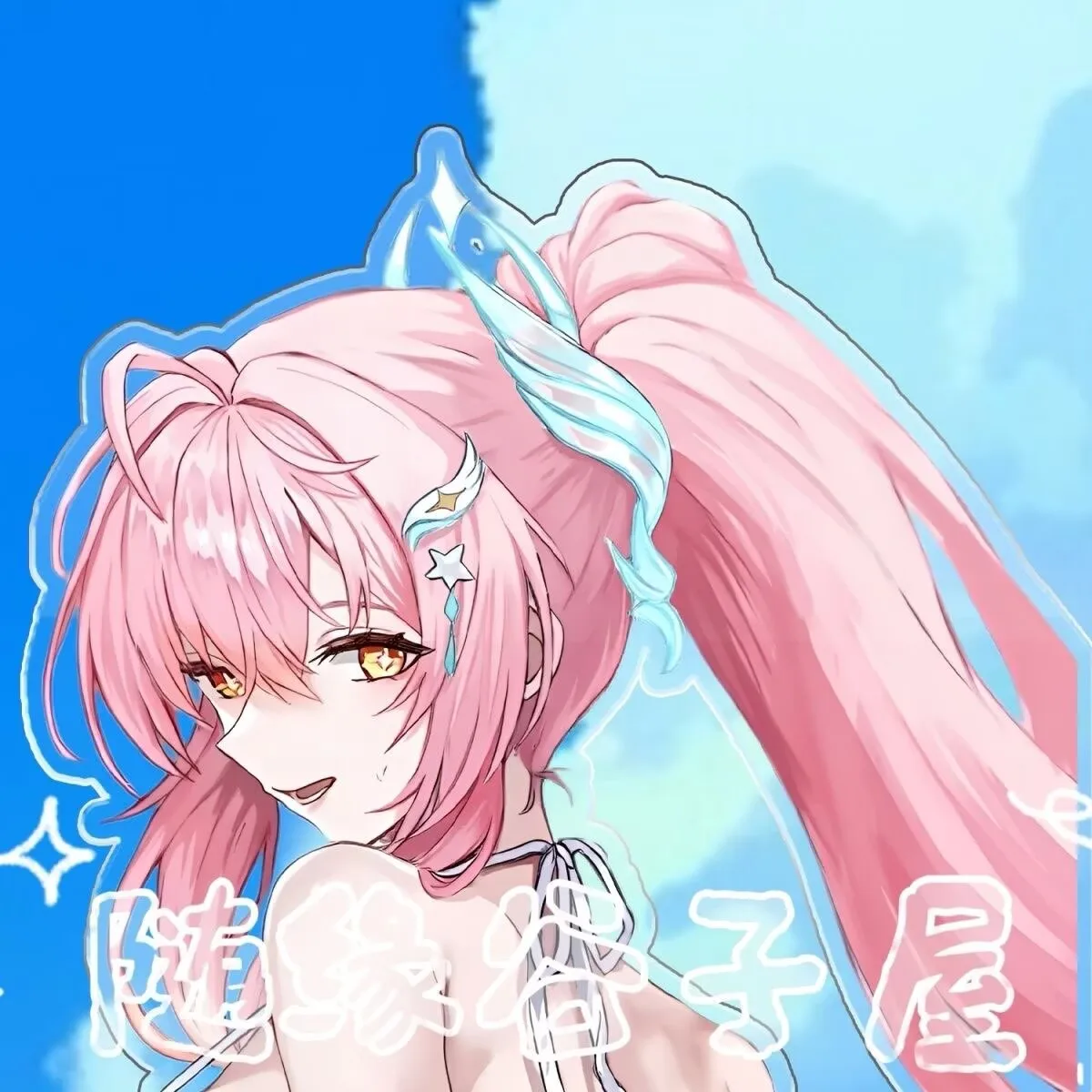 15cm Anime Wuthering Waves Aemeath Bikini Kneeling position Acrylic Stand Figure Model Plate Cosplay Collection Desktop Decor