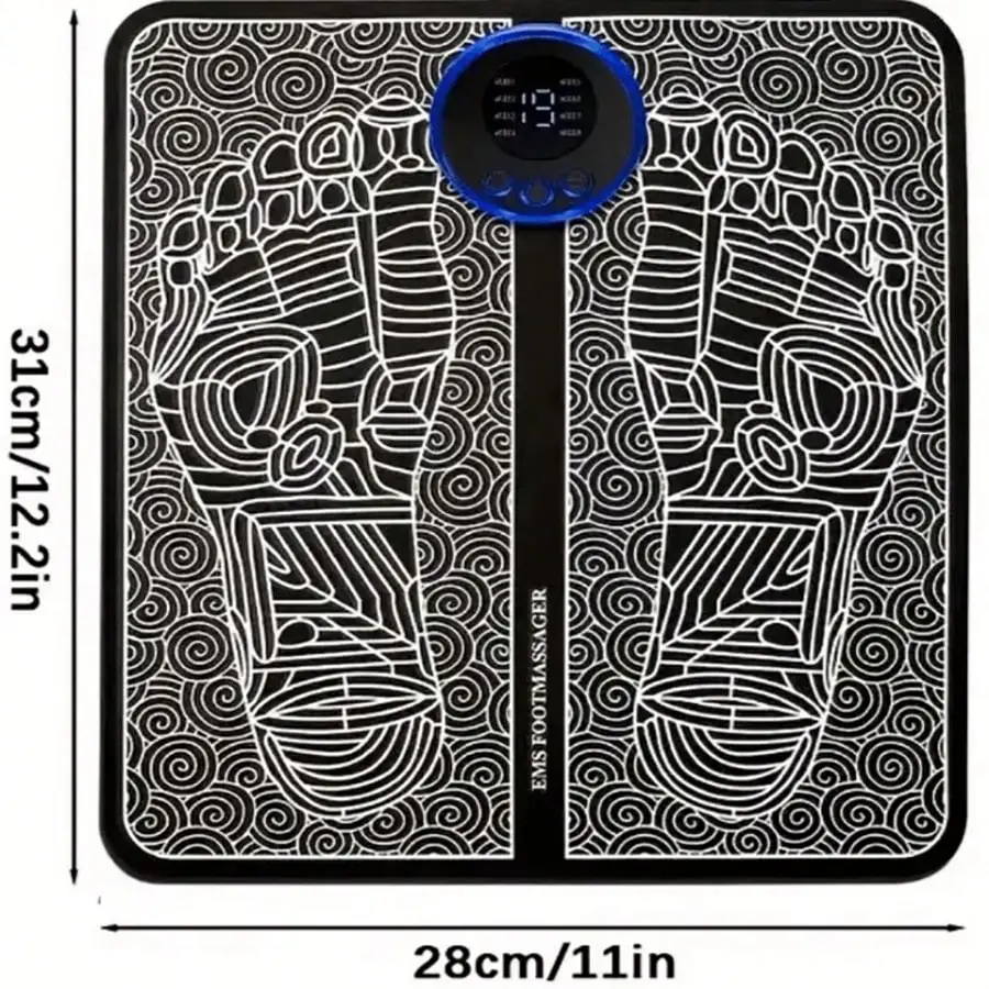 Intelligent Massage Sole Pad For Household Portable Sole Massager USB Charging Model image 4