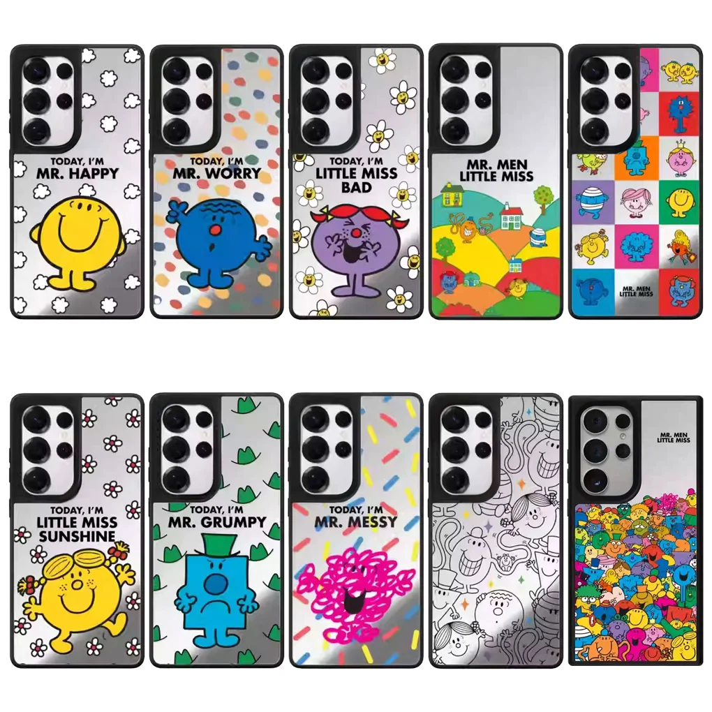 

MISS MR Mirror Surface Magnetic Acrylic Case for Samsung Galaxy S23 S24 S25 Ultra S25+ Plus Protective Shell