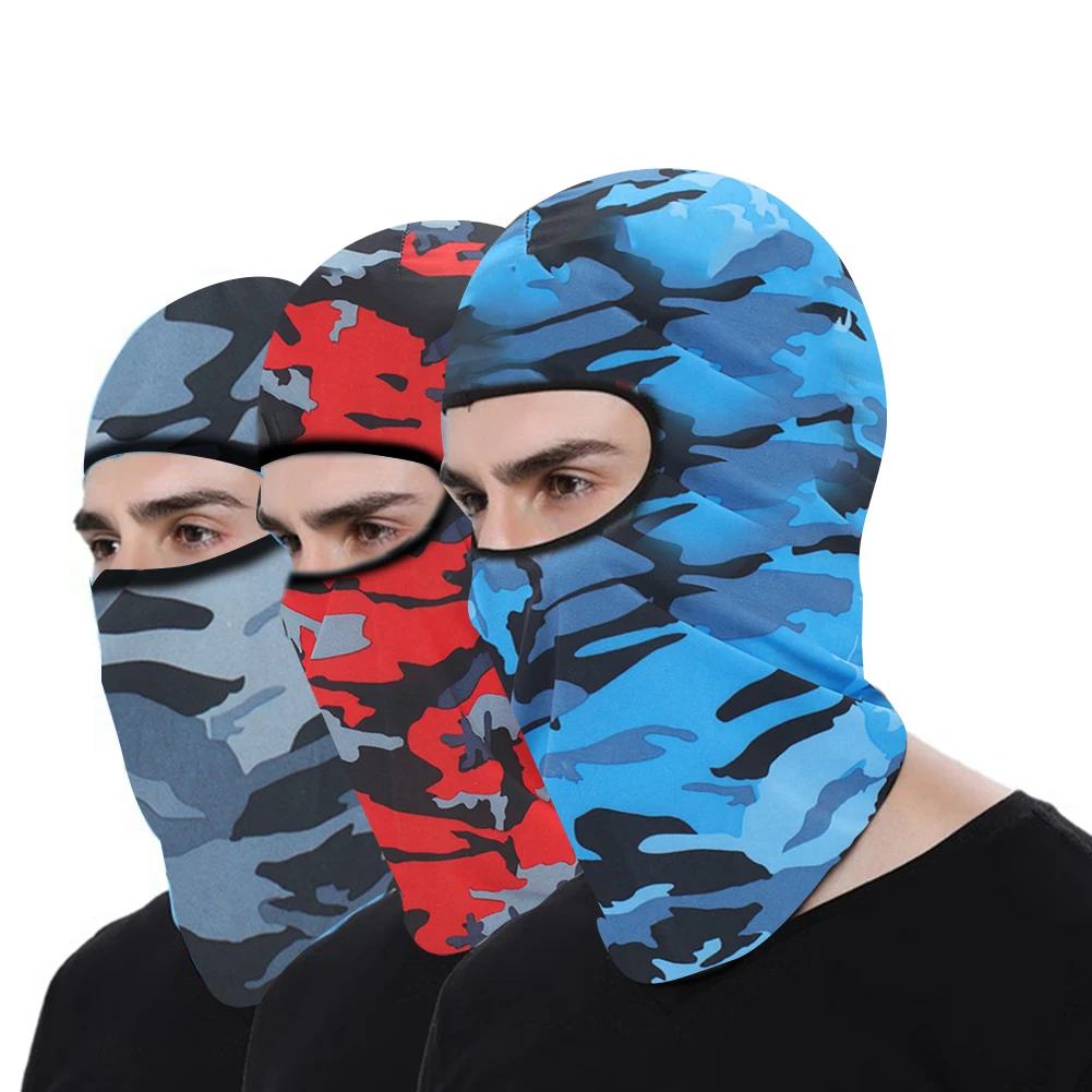 15*9 cali Bandana kominiarka z kapturem motocykl o wysokiej elastycznej ochronie przed wiatrem i piaskiem UV do polowania na kolarstwo na świeżym