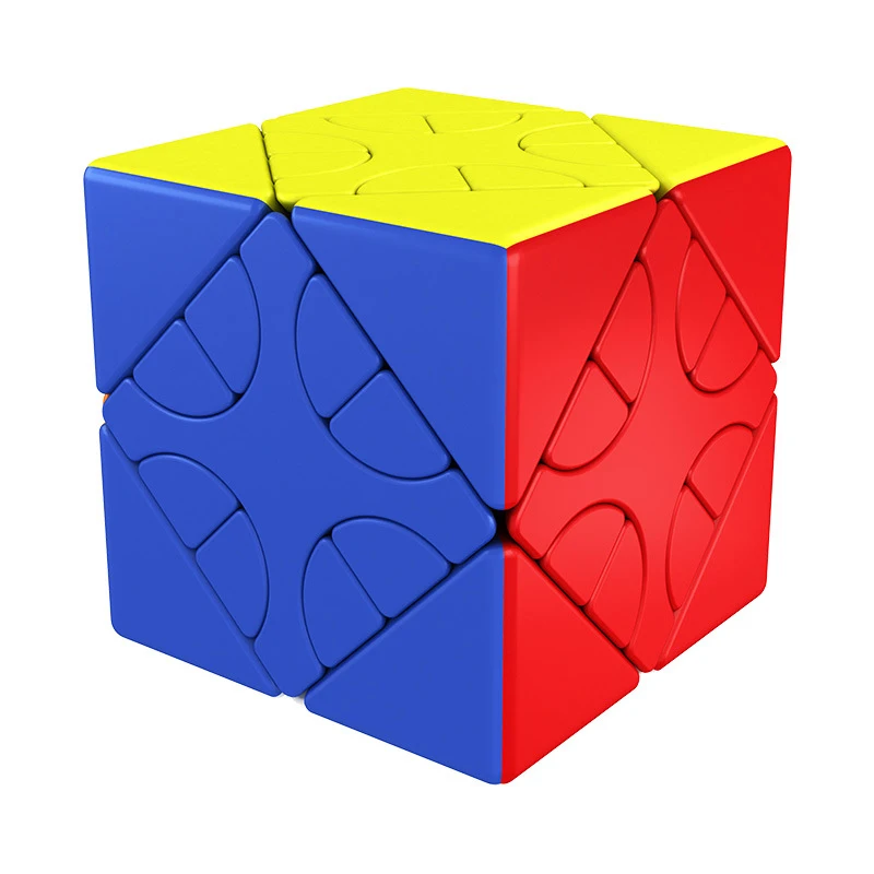 Mixup Skewb cube HunYuan ukośne toczenie Stickerless Cubo Magico Drop Shipping magiczna kostka puzzle zabawki edukacyjne dla dzieci