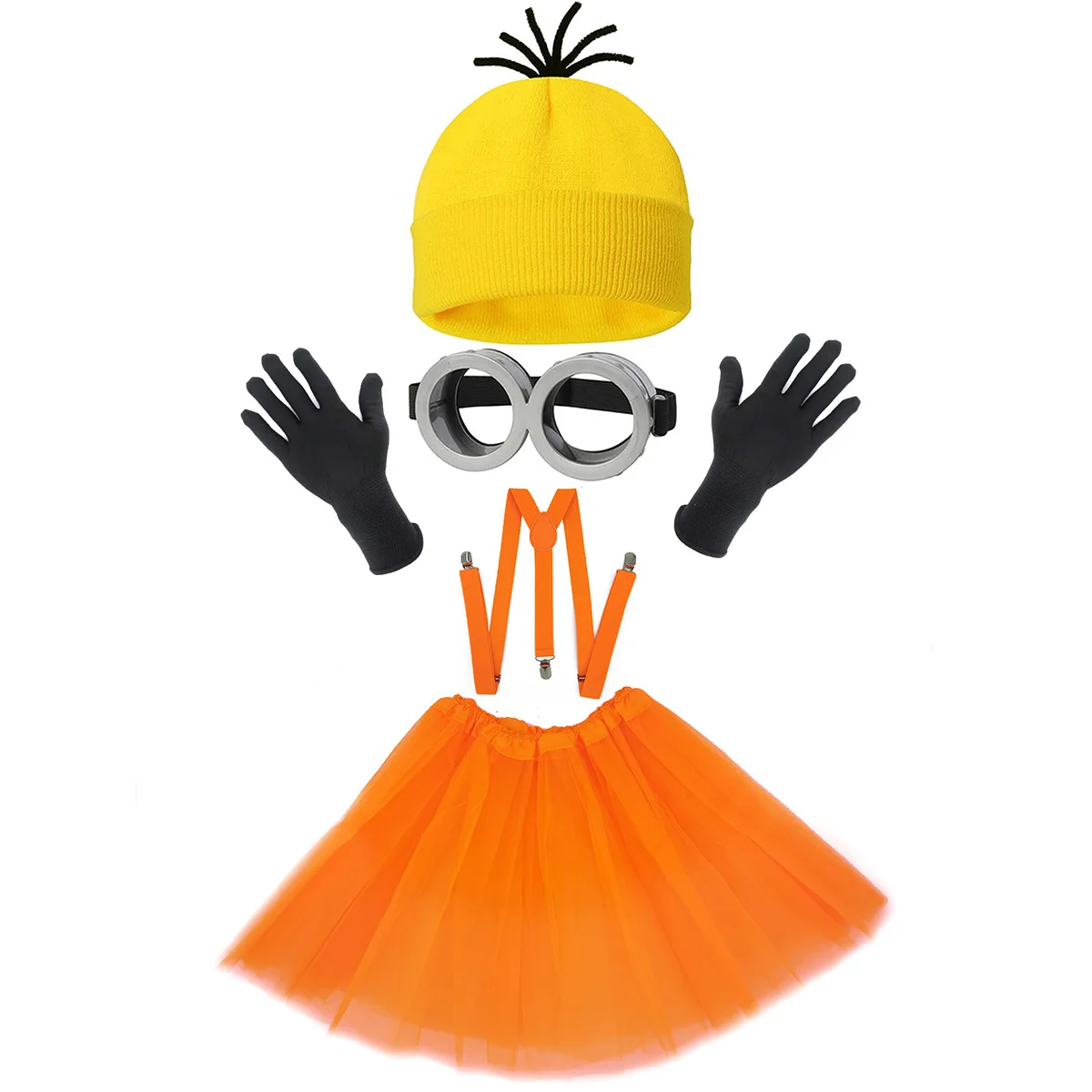 Disfraz disguise Funny Halloween Costume Accessories Knitted Hat Gloves Cos Suit Props Men Women Gift Novelty Glasses for Cos