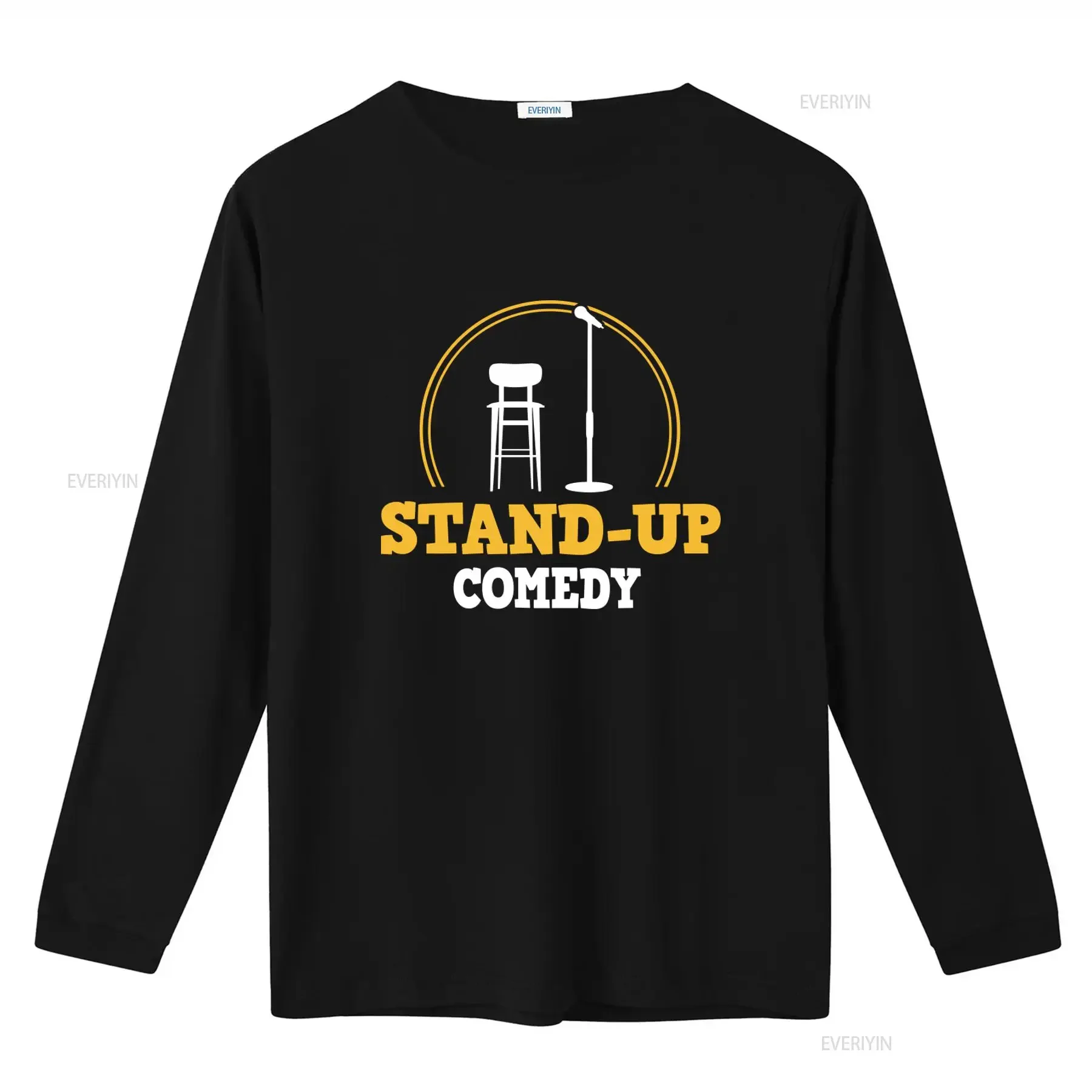 Stand Up Comedy T Shirt for Comedian with Mic Microphone Design Funny Club Apparel vintage Washed Comfortable Stretched fashion