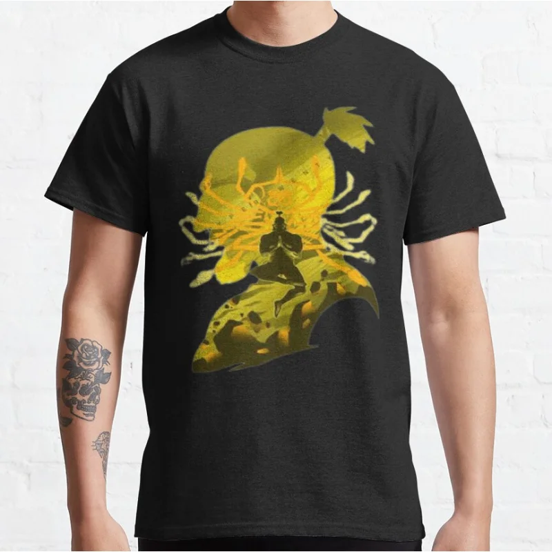 isaac netero 90s retro Anime hunter x hunter manga Hunters Short-sleeve crewneck T-shirt for men large size Adult Tops S-6xl