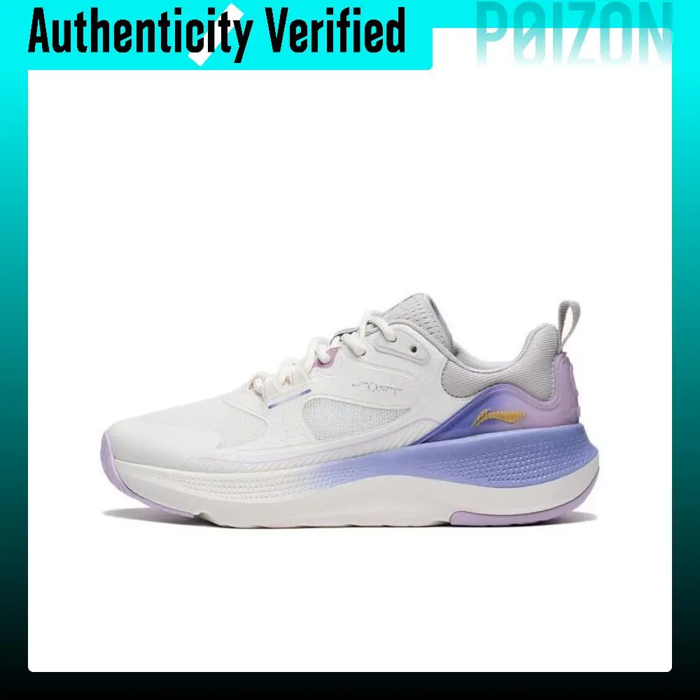 Li-Ning Casual Shoes Women's Low-top White/Purple AGLT126-1