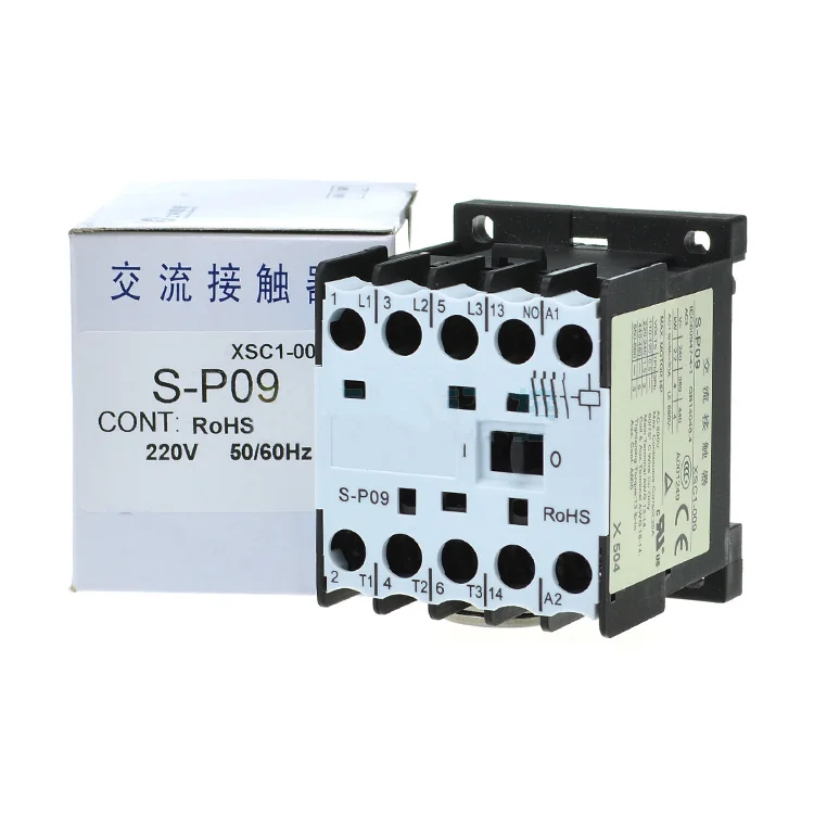 1PCS New 220V 24V AC Contactor For Shihlin S-P09 NO