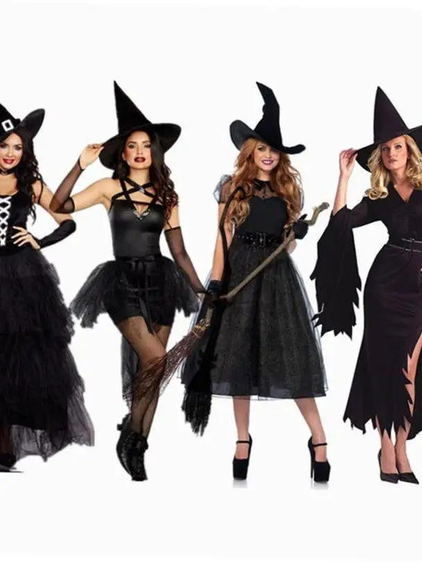 

Хэллоуин Косплей Ведьма Доктор Одежда для ночного клуба Женский костюм Традиционная китайская сценическая одежда Осень 2023.