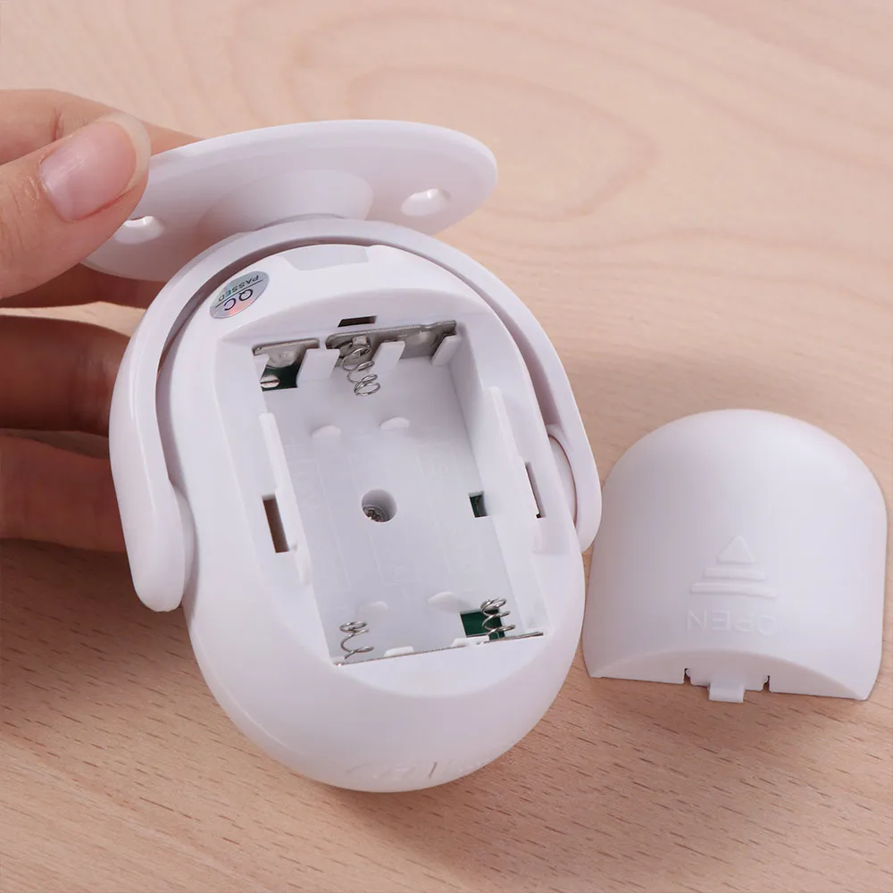 

With 360 Degree Rotation Electronic Door Sensor Chime Anti-theft Multi Language Welcome Sensors Wireless Motion