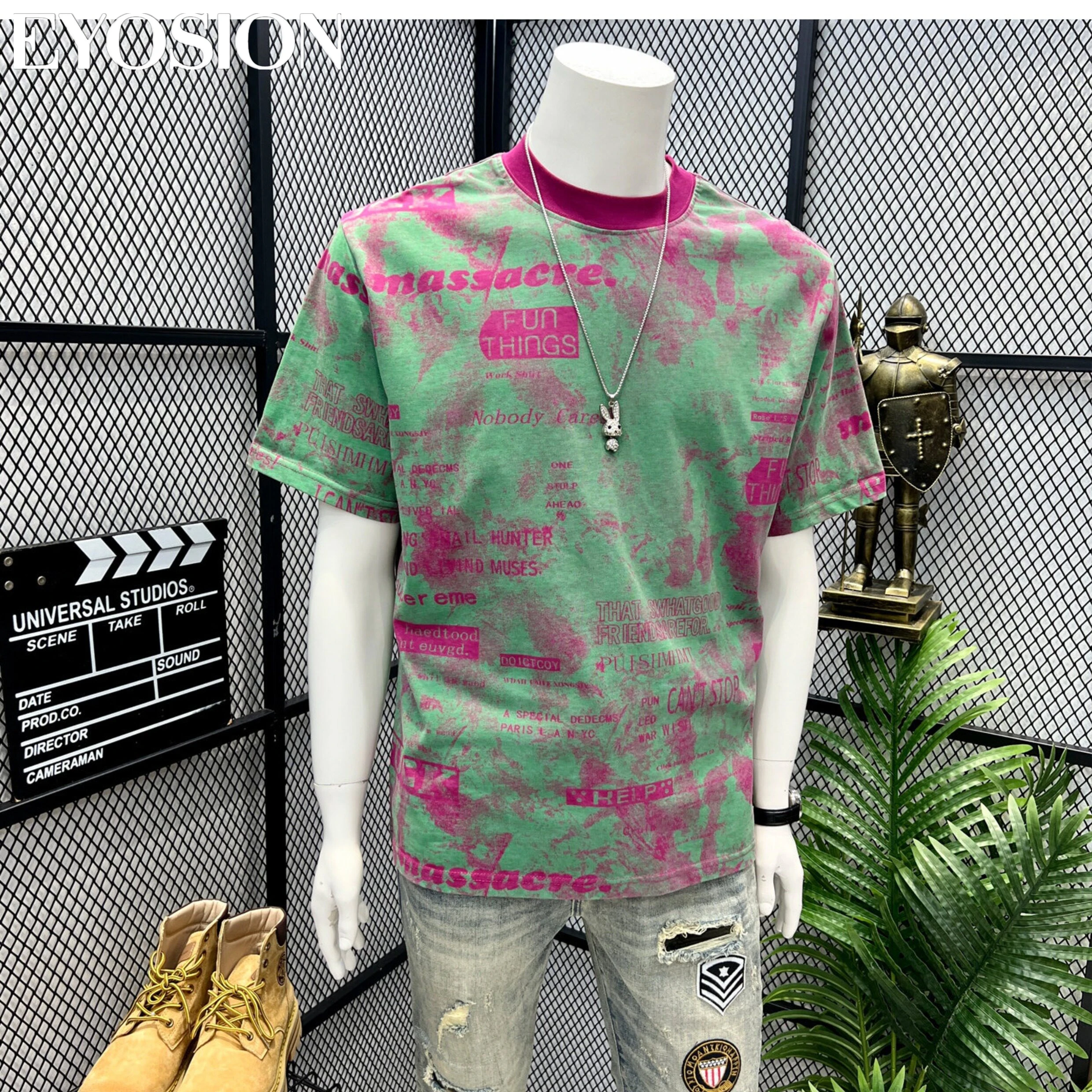 Мужская летняя футболка: Новин – обзор и цена Tie Dye Shirt Vintage