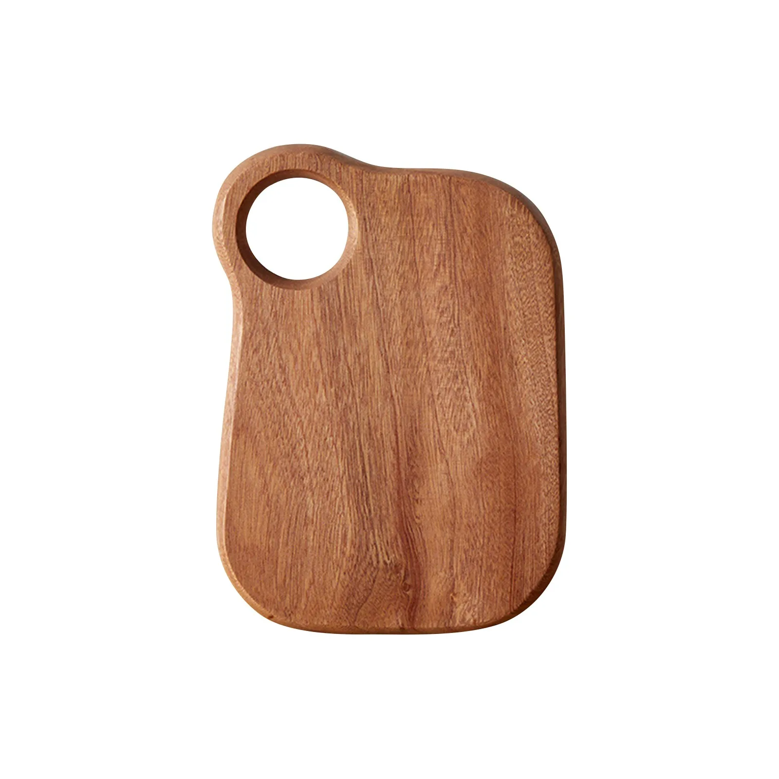 Ebony Wood Cutting Blocks Whole Wood Fruit Bread Board Solid Wood Cutting Board Steak Multifunctional Tray Kitchen Accessories