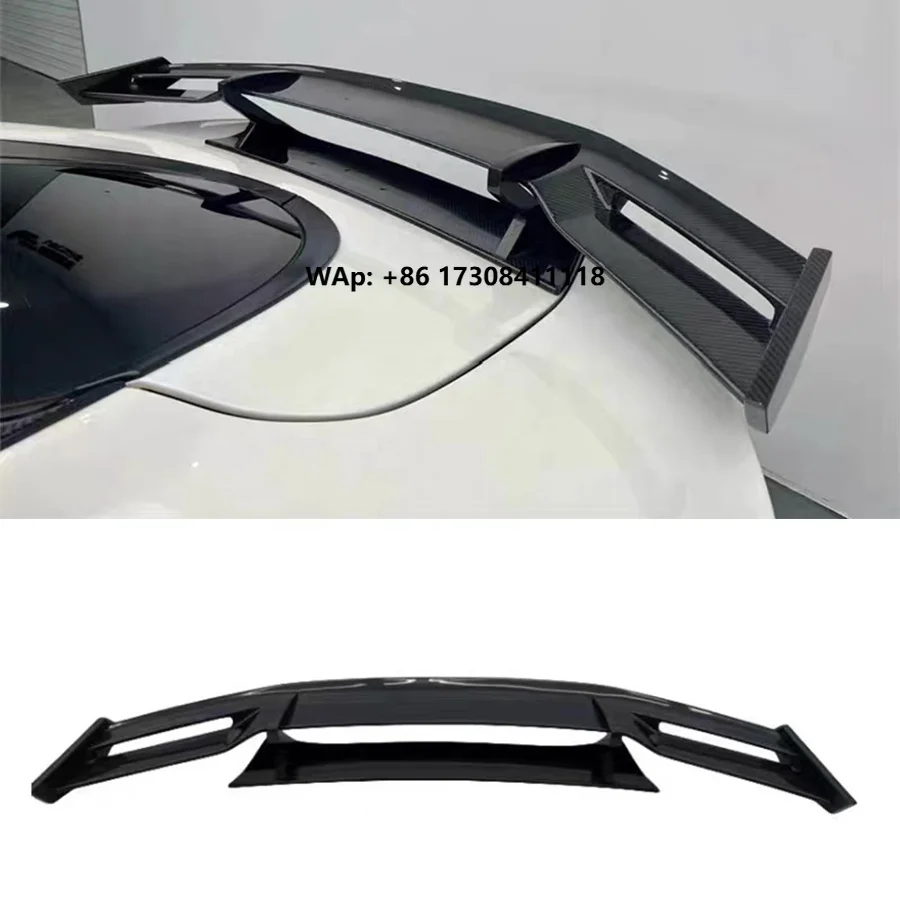 High Quality PRO Style Carbon Fiber Rear Wing for GT 2019+ Rear Trunk Lip Wing Spoiler Car Parts Bodykit