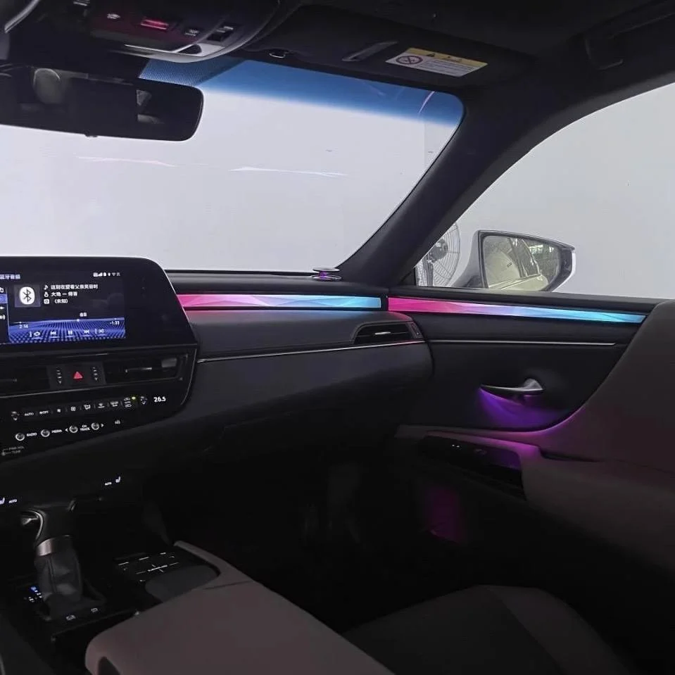 Auto Interior Lighting LED Kit for Lexus ES 2018-2025 64-Color Crystal Dynamic Symphony Car Ambient Light Atmosphere Light