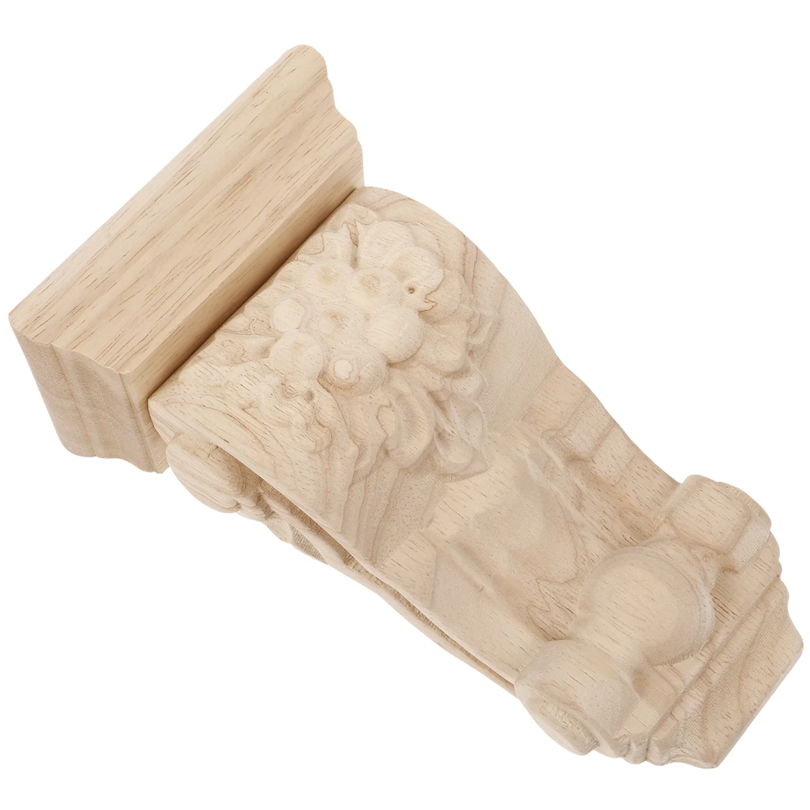 Corbel gesneden hout kleine decoratie decoratief snijwerk houten hoornbloem Europese stijl