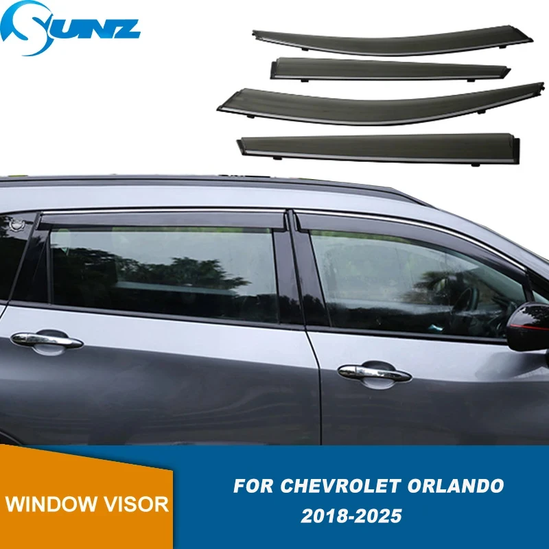 

Window Visor For Chevrolet Orlando 2018 2019 2020 2021 2022 2023 2024 2025 Car Window Visor Vent Awnings Rain Guard Deflector