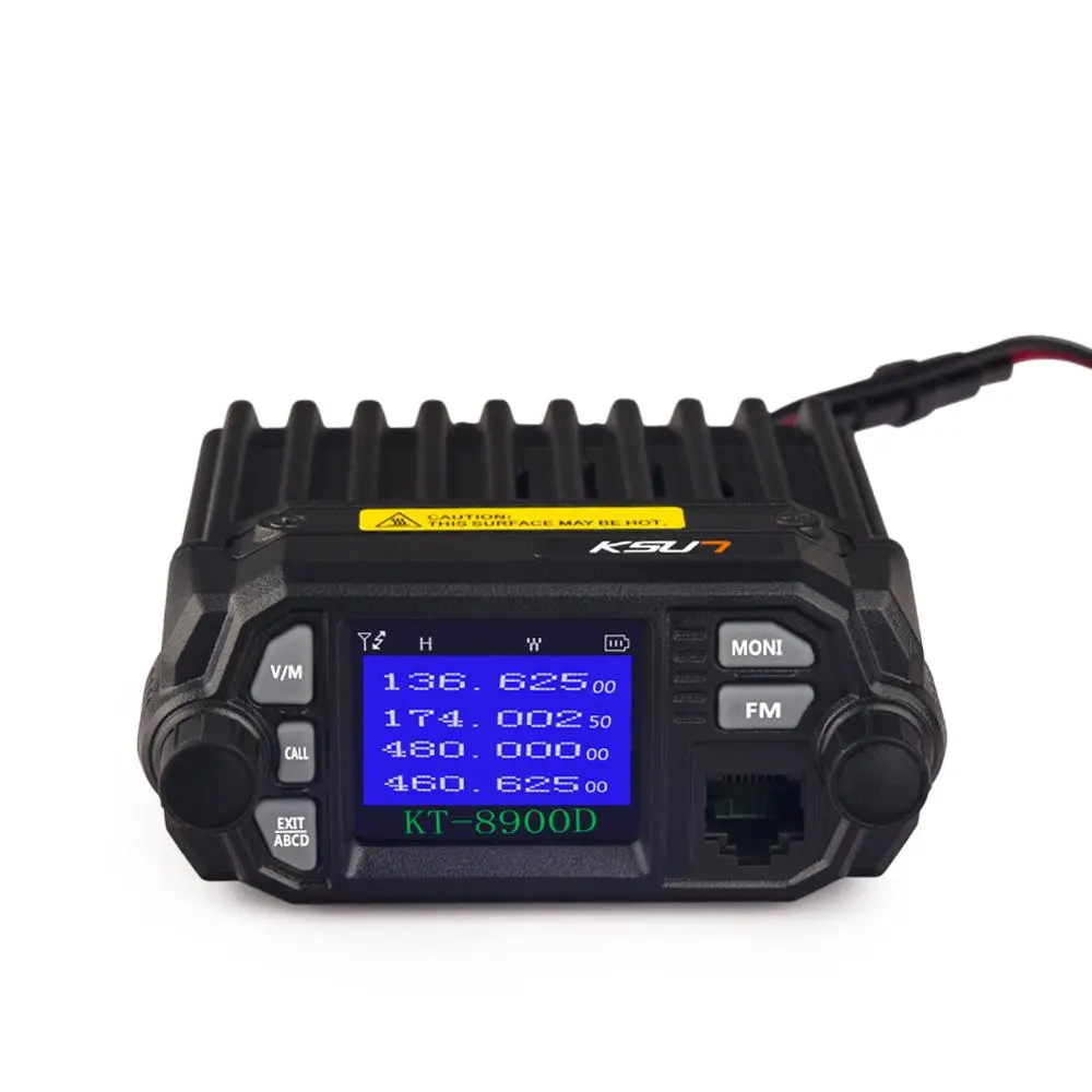 KSUN KS8900D HF 400-480MHz Full Mode Shortwave Base Radio UHF VHF Mini Mobile Car Radio Transceiver