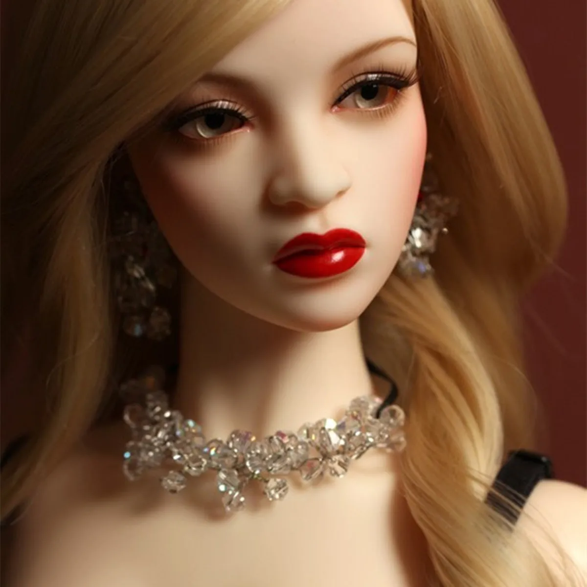 New Arrival 63.5cm 1/3 BJD/SD Fashion Style Jessicas Resin Joint Doll For Baby Girl Gift With Eyes Makeup