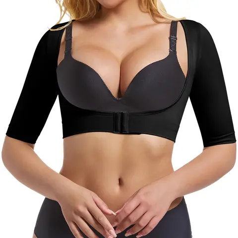 Women Arm Shaper Underbust Push Up Shapers Top Posture Corrective Underwear Body Slimmer Shapewear Shaping Tops