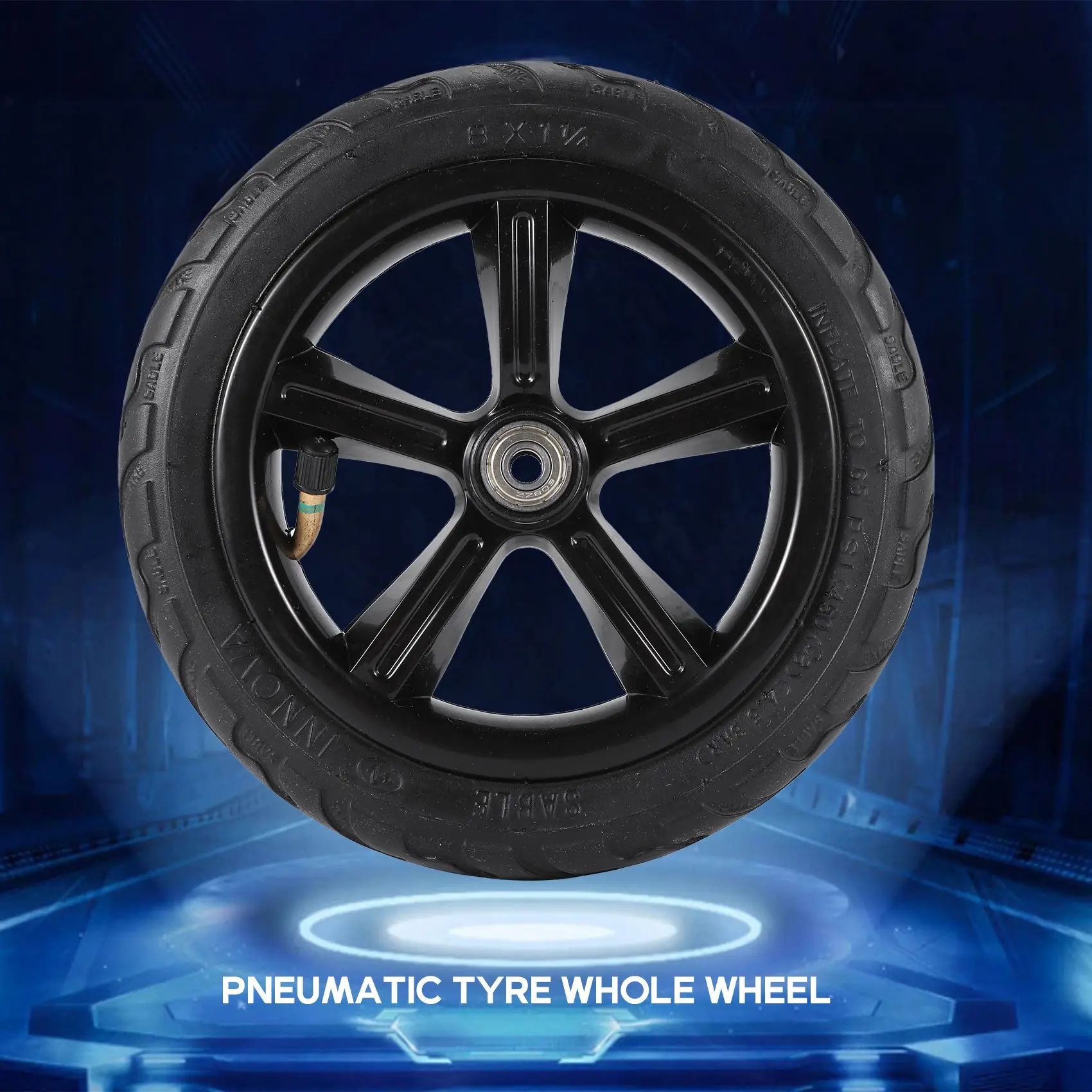 Leading-Edge-8 Inch Electric Scooter Tire 8X1 1/4 Inner Tire 200X45 Pneumatic Tire Whole Wheel