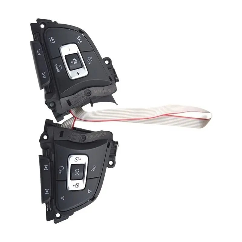 【AC77 Top !! 】5G0959442K 5G0 959 442 K ACC Steering Wheel Multifunction Buttons For VW Golf 7 7.5 Sportsvan Variant E-Golf MK7
