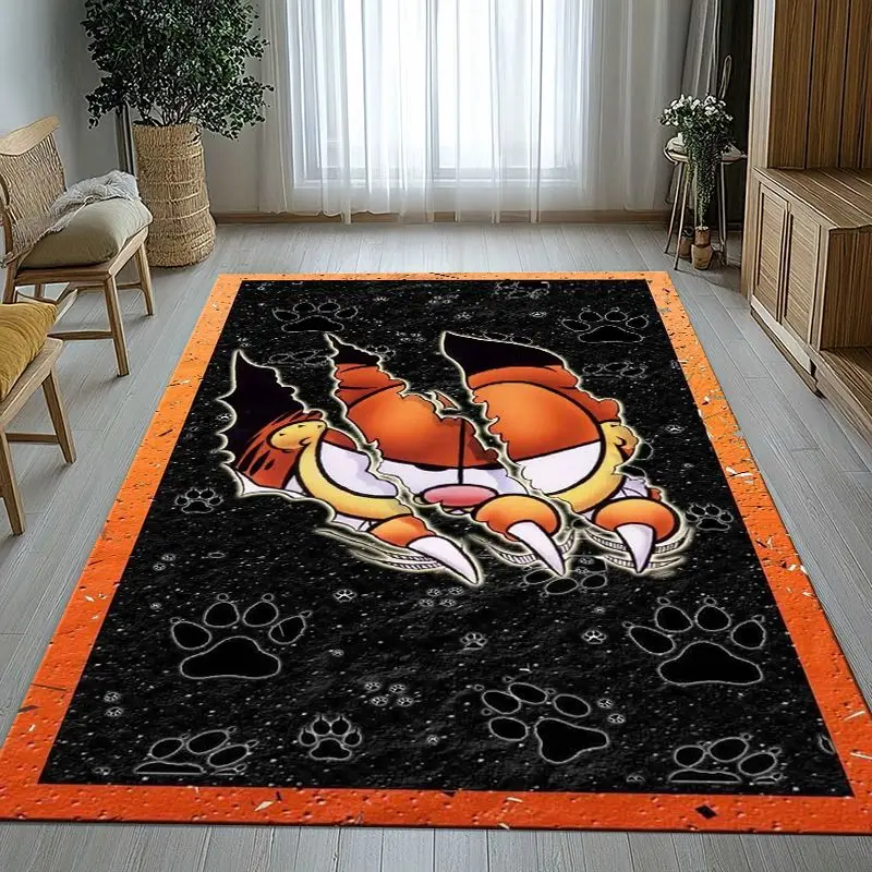 Funny Cartoon G-Garfield Area Rug,Soft Non-Slip Carpet Mat for Living Room Bedroom Kids Playroom,Sofa Floor Rug,Home Decor Gift