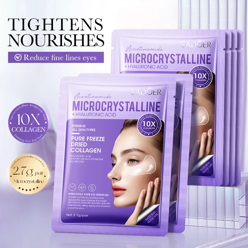 

"Hyaluron Flash" Microcrystalline Eye Patches | Wrinkle-Reducing Treatment | Intense Hydration & Firming