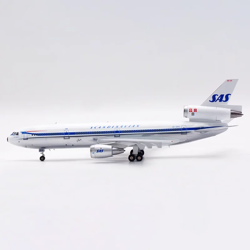 Inflight Diecast 1:200 Scale SAS McDonnell Douglas DC-10-30 SE-DFD Aircraft Simulation Alloy Finished Souvenir Collection Toy