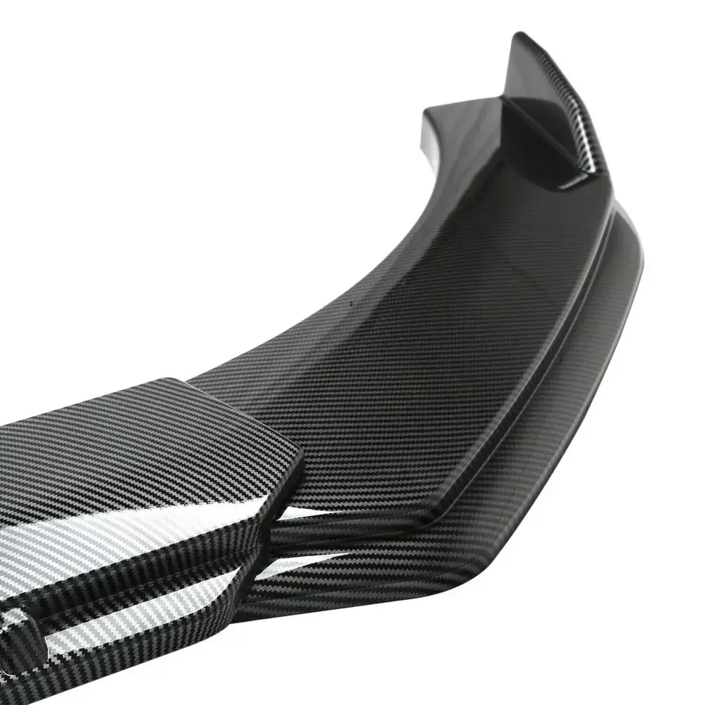 Dla Audi A5 S5 A4 A6 A7 Samochodowy dolny przedni zderzak Warga Splitter Spoiler Zestawy karoserii z włókna węglowego Akcesoria Części samochodowe Tuning — zdjęcie 6