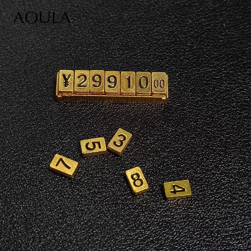 عرض السعر المغناطيسي مكعب رقم رسالة شارة السعر مكعب كتلة قابل للتعديل الدولار حامل الإطار التسمية لعلامات متجر بيع بالتجزئة للمجوهرات