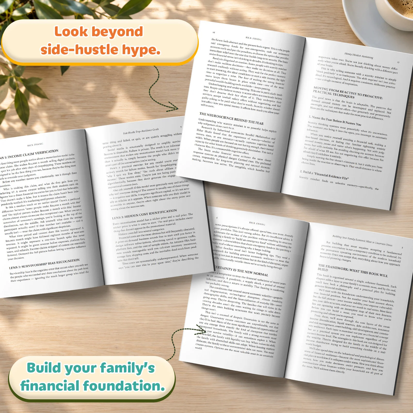 Side Hustle, Money Mindset & Family Wealth Toolkit — Low-Cost Financial Strategies, Trap-Avoidance Thinking and Practical Family