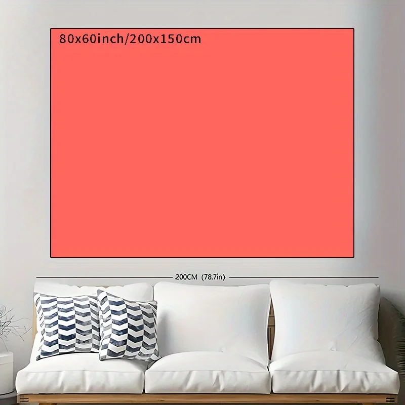 1pc Blue Sky And White Clouds Wall Hanging Peach Skin Tapestry, Polyester Tapestry, Suitable for Living Room Bedroom Office Wall