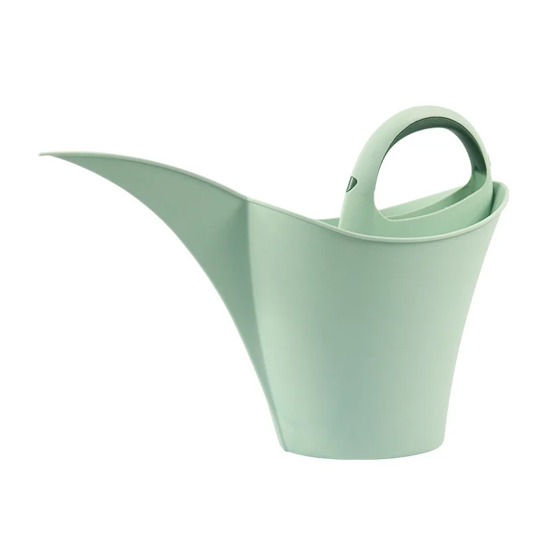 Household 2L Portable Gardening Watering Kettle Long Mouth Plant Watering Kettle Plastic Flower Watering Kettle Gardening Tools