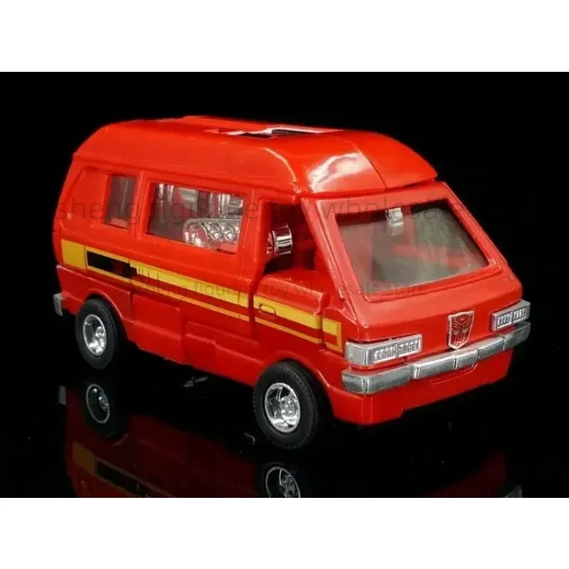 ของแท้ในสต็อก TAKARA TOMY ของเล่นแปลงร่าง G1 Ironhide TFE05 ฟิกเกอร์อนิเมะ PVC แอคชั่นฟิกเกอร์ โมเดลของเล่น