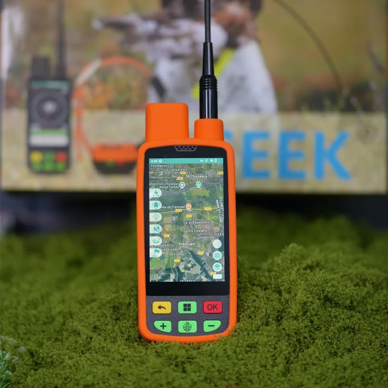 Waterproof GPS Shock Collar With Geofencing IP 68 Dog Fence Alert And 10-Level Electroshock For Pet Supplies