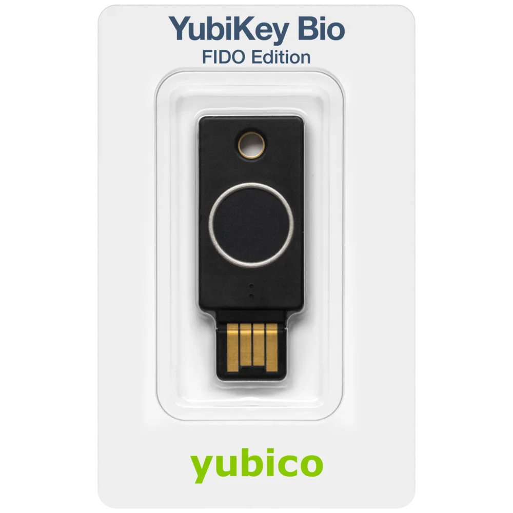 

FREESHIPPING YubiKey Yubico Bio - FIDO Edition USB A