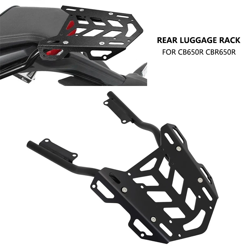 

For Honda CB650R CBR650R CB650 R CBR 650R 2019-2020 Motorcycle Rear Luggage Rack Carrier Case Top Box Shelf Holder Support Fit