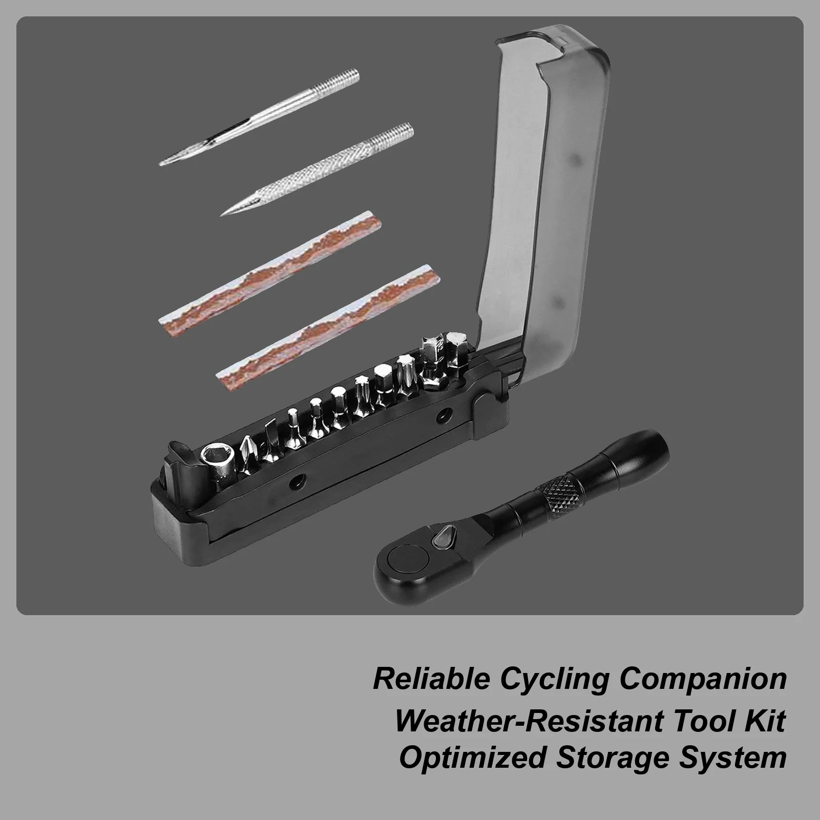 

Набор храповых ключей для ремонта велосипеда с портативным инструментом для обслуживания велосипедных шин, небольшой велосипедный набор инструментов с храповым механизмом для ремонта велосипеда