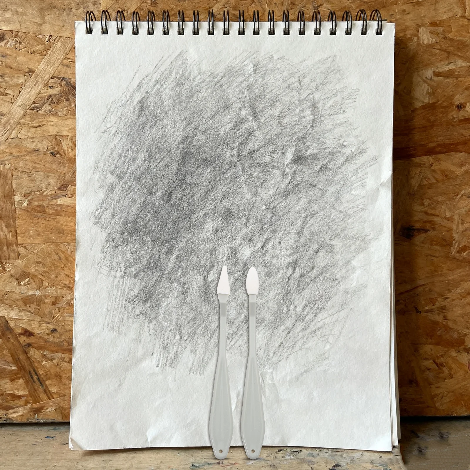 

1Set Sketching Drawing Blending Stumps Replaceable Sponge Tip Ergonomic Accurate Corrections Paper Art Blending