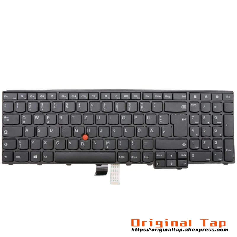 DE German Keyboard for Lenovo Thinkpad P50s T560 W540 T540p W541 T550 W550s L540 L560 04Y2360 00PA587 00PA628 04Y2438