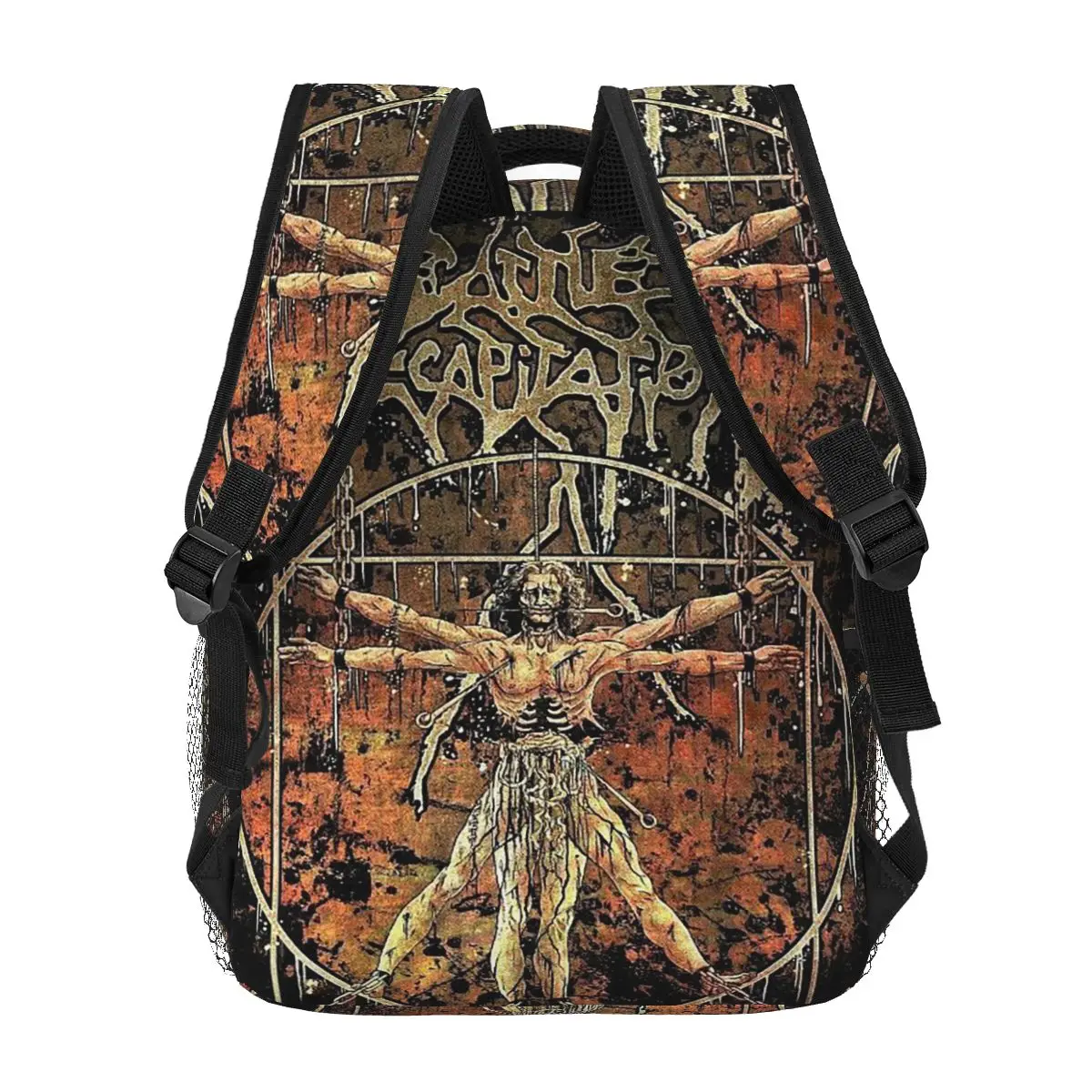 Cattle Decapitation Design Backpack Hot Sale Daypack Large Capacity Children BookBag School Bag Shoulder Bags for Men Women