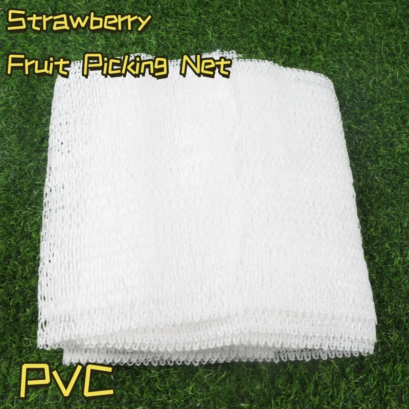 PVC Strawberry Fruit Picking  Specialized Isolation Net Multi-Purpose Greenhouse Shading Fruit Dragging Net