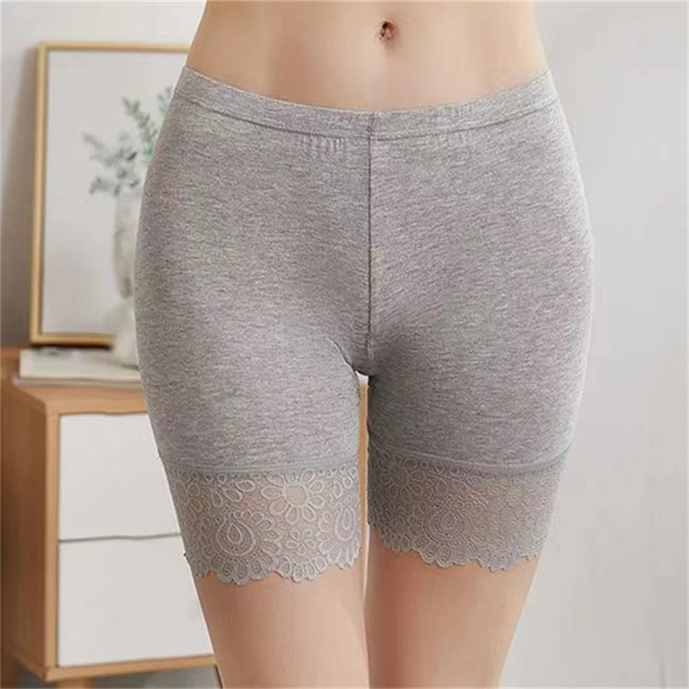 Summer Thin Safety Short Pants Large Size Seamless Women Skirt Underpants Female High Waist Shapers Safety Pant Underwear M-XXL