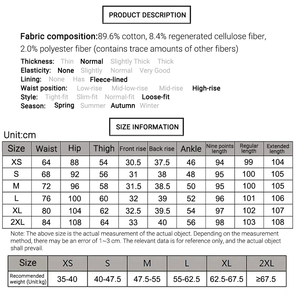 High Rise Waist Wide Legged Denim Pants For Female Autumn Winter Loose Straight Slimming Long Fleece-lined Jeans For Women